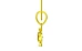 Panchdhatu Thailand Yellow Sapphire Pendant Prime Quality (P11)