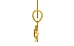 Gold Thailand Yellow Sapphire Pendant Rare Quality (P11)