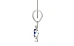 Sterling Silver Ceylon Blue Sapphire Pendant Limited Quality (P11)