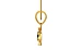 Gold Cat's Eye Pendant Fine Quality (P11)