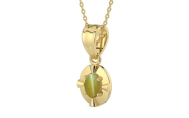 Ashtadhatu Cat's Eye Pendant Limited Quality (P11)