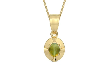 Ashtadhatu Cat's Eye Pendant Rare Quality (P11)