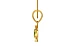 Gold Cat's Eye Pendant Rare Quality (P11)