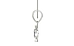 Sterling Silver Ceylon White Sapphire Pendant Prime Quality (P11)