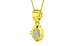 Panchdhatu Ceylon White Sapphire Pendant Rare Quality (P11)