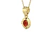 Ashtadhatu Hessonite Garnet Pendant Limited Quality (P11)