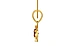 Gold Hessonite Garnet Pendant Rare Quality (P11)