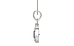 Sterling Silver Thailand Blue Sapphire Pendant Prime Quality (P12)