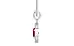 Sterling Silver Ruby Pendant Limited Quality (P2)