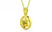 Panchdhatu Thailand Yellow Sapphire Pendant Limited Quality (P2)