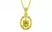 Panchdhatu Thailand Yellow Sapphire Pendant Limited Quality (P2)
