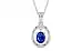 Sterling Silver Ceylon Blue Sapphire Pendant Rare Quality (P2)