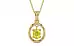Ashtadhatu Ceylon Yellow Sapphire Pendant Limited Quality (P2)