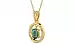 Ashtadhatu Emerald Pendant Fine Quality (P2)