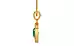 Gold Emerald Pendant Limited Quality (P2)