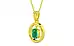Panchdhatu Emerald Pendant Limited Quality (P2)