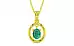 Panchdhatu Emerald Pendant Limited Quality (P2)
