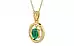 Ashtadhatu Emerald Pendant Rare Quality (P2)