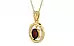 Ashtadhatu Hessonite Garnet Pendant Fine Quality (P2)