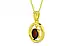 Panchdhatu Hessonite Garnet Pendant Fine Quality (P2)