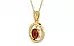 Ashtadhatu Hessonite Garnet Pendant Limited Quality (P2)
