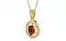 Ashtadhatu Hessonite Garnet Pendant Rare Quality (P2)