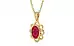 Ashtadhatu Ruby Pendant Limited Quality (P3)