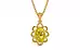 Gold Thailand Yellow Sapphire Pendant Limited Quality (P3)