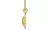 Ashtadhatu Thailand Yellow Sapphire Pendant Prime Quality (P3)
