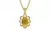 Ashtadhatu Thailand Yellow Sapphire Pendant Prime Quality (P3)