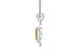 Sterling Silver Thailand Yellow Sapphire Pendant Rare Quality (P3)