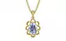 Ashtadhatu Ceylon Blue Sapphire Pendant Fine Quality (P3)