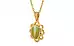 Gold Cat's Eye Pendant Limited Quality (P3)