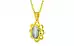Panchdhatu Cat's Eye Pendant Prime Quality (P3)