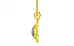 Panchdhatu Cat's Eye Pendant Prime Quality (P3)