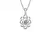 Sterling Silver Ceylon White Sapphire Pendant Limited Quality (P3)