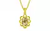 Panchdhatu Ceylon Yellow Sapphire Pendant Fine Quality (P3)