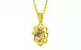 Panchdhatu Ceylon Yellow Sapphire Pendant Fine Quality (P3)