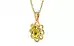 Ashtadhatu Ceylon Yellow Sapphire Pendant Rare Quality (P3)