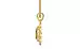 Ashtadhatu Ceylon Yellow Sapphire Pendant Rare Quality (P3)
