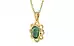 Ashtadhatu Emerald Pendant Fine Quality (P3)