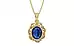 Ashtadhatu Thailand Blue Sapphire Pendant Limited Quality (P5)
