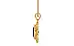 Gold Thailand Blue Sapphire Pendant Prime Quality (P5)