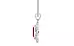 Sterling Silver Ruby Pendant Limited Quality (P5)