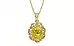 Ashtadhatu Thailand Yellow Sapphire Pendant Limited Quality (P5)