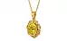 Gold Thailand Yellow Sapphire Pendant Limited Quality (P5)