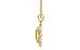 Ashtadhatu Thailand Yellow Sapphire Pendant Prime Quality (P5)
