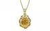 Ashtadhatu Thailand Yellow Sapphire Pendant Prime Quality (P5)