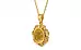 Gold Thailand Yellow Sapphire Pendant Prime Quality (P5)