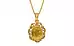 Gold Thailand Yellow Sapphire Pendant Prime Quality (P5)